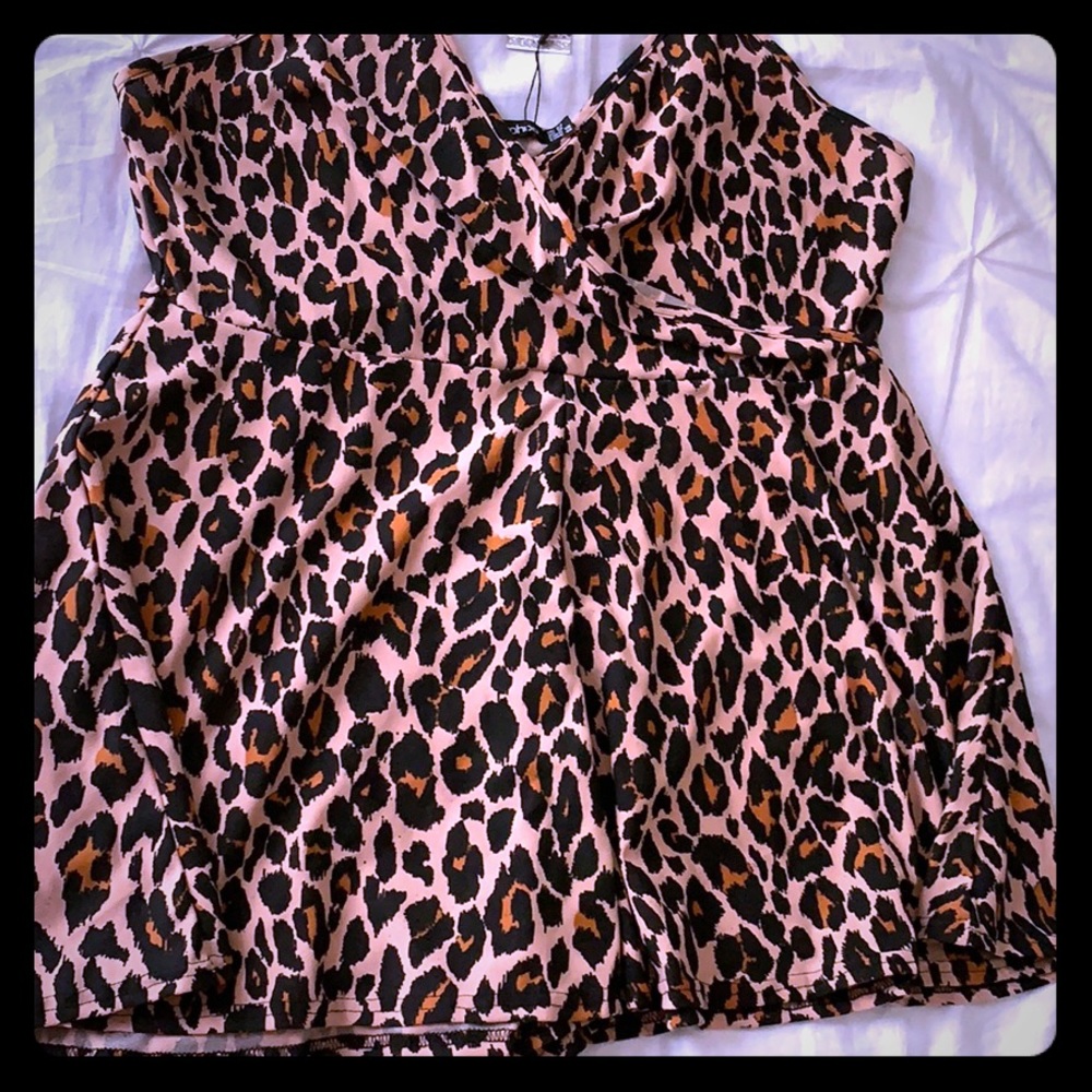 Leopard Romper